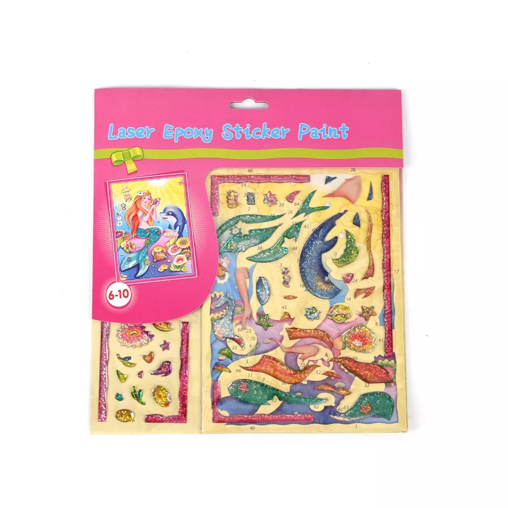 Autocollant PVC holographique 3D