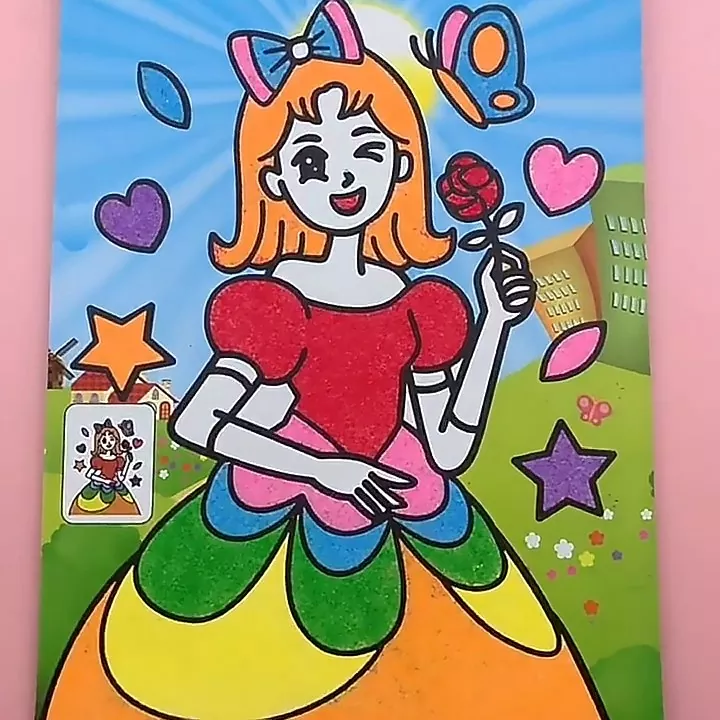 Jouet d'art de sable bricolage