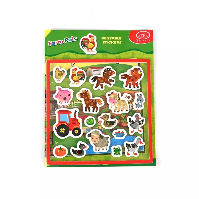 Puzzle d'autocollants magnétiques